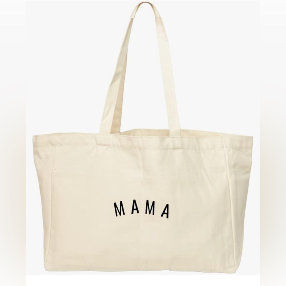 NWOT MAMA Canvas Tote